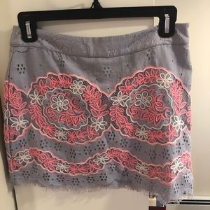 Brand new with tags lace floral skirt